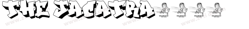 THE JACATRA字体转换